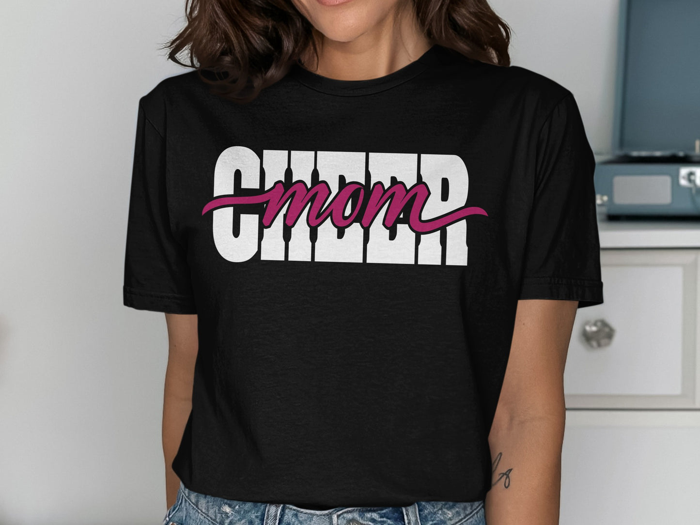 Cheer Mom Graphic T-Shirt Sports Football Mom product