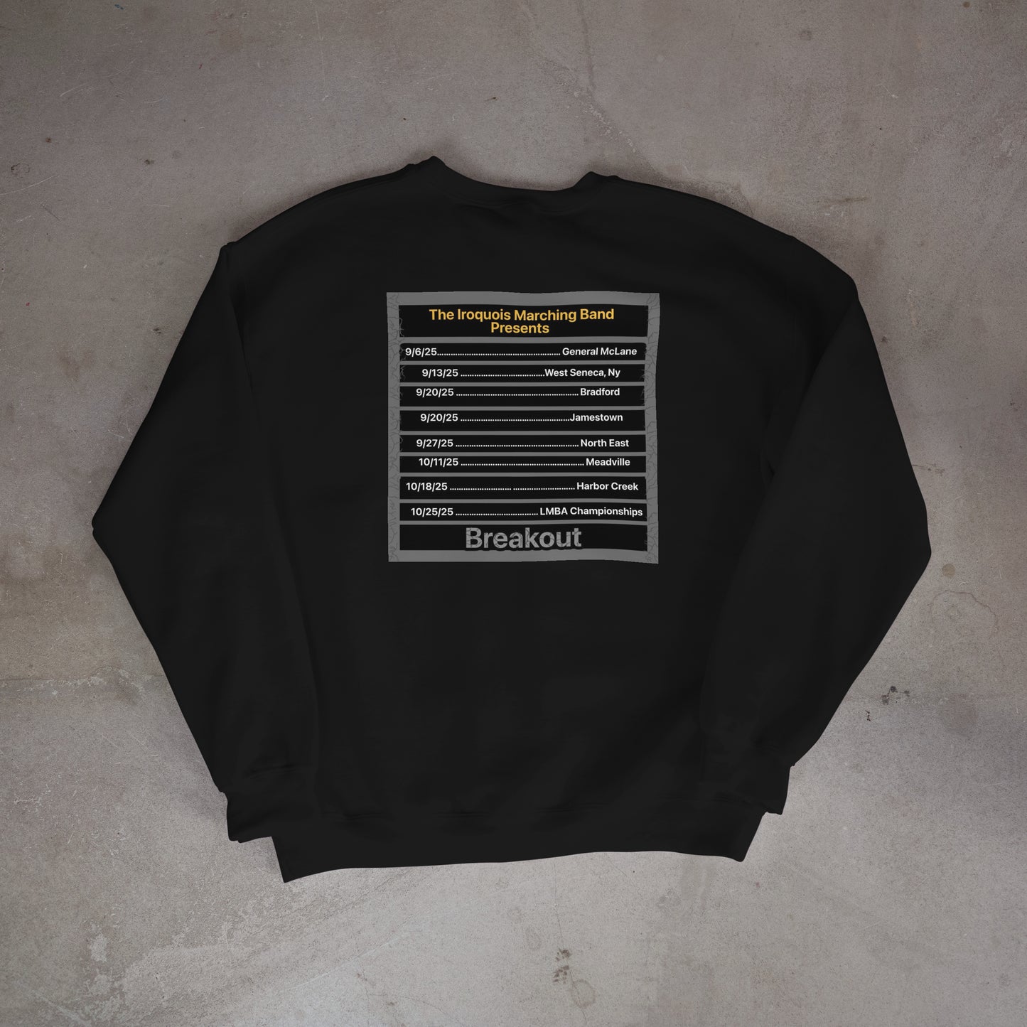 Breakout – Marching Band Spirit Pullover Sweatshirt