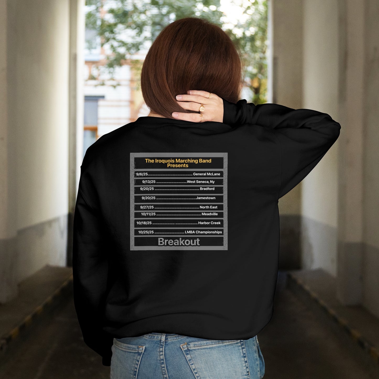 Breakout – Marching Band Spirit Tee Long Sleeve