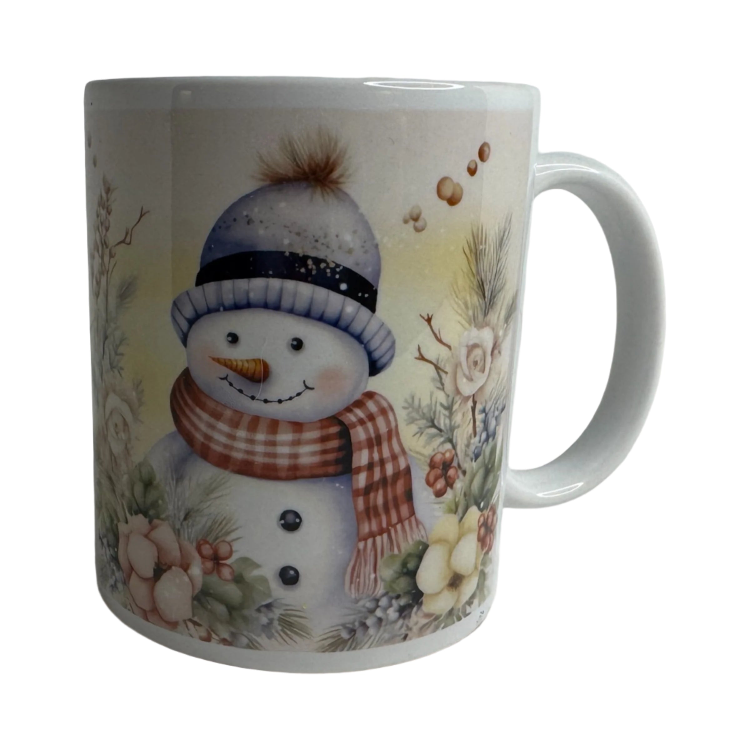 Happy Snowman Coffee Mug