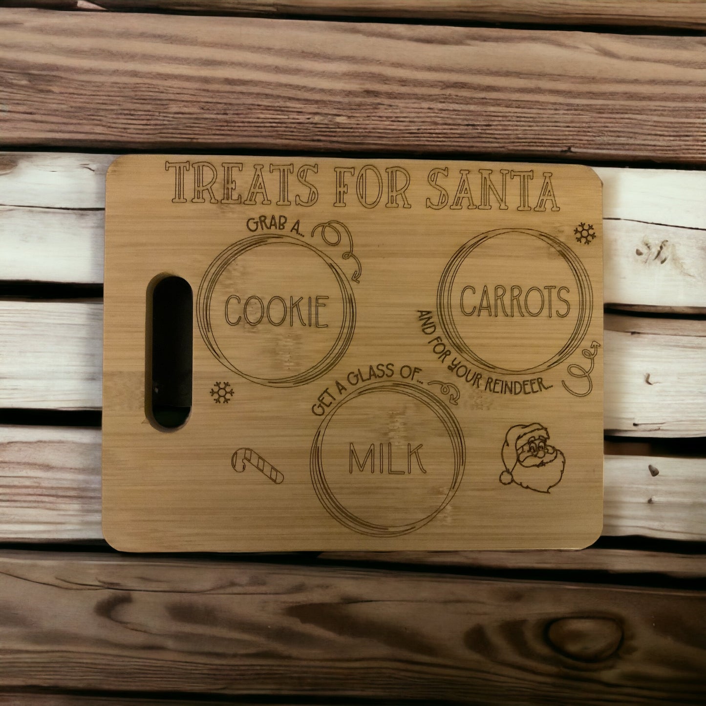 Christmas Santa Tray