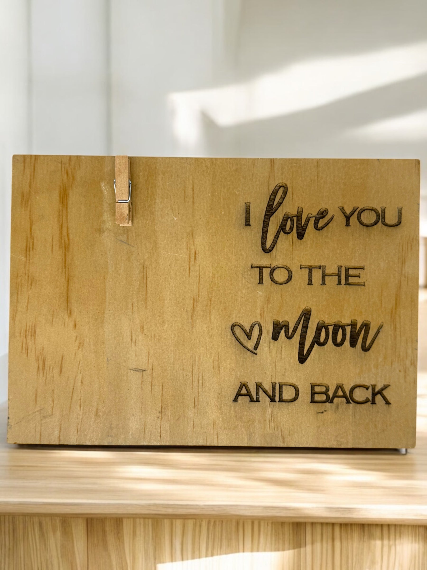 Love you to the moon and back