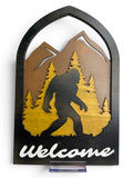 Welcome Sign - Bigfoot